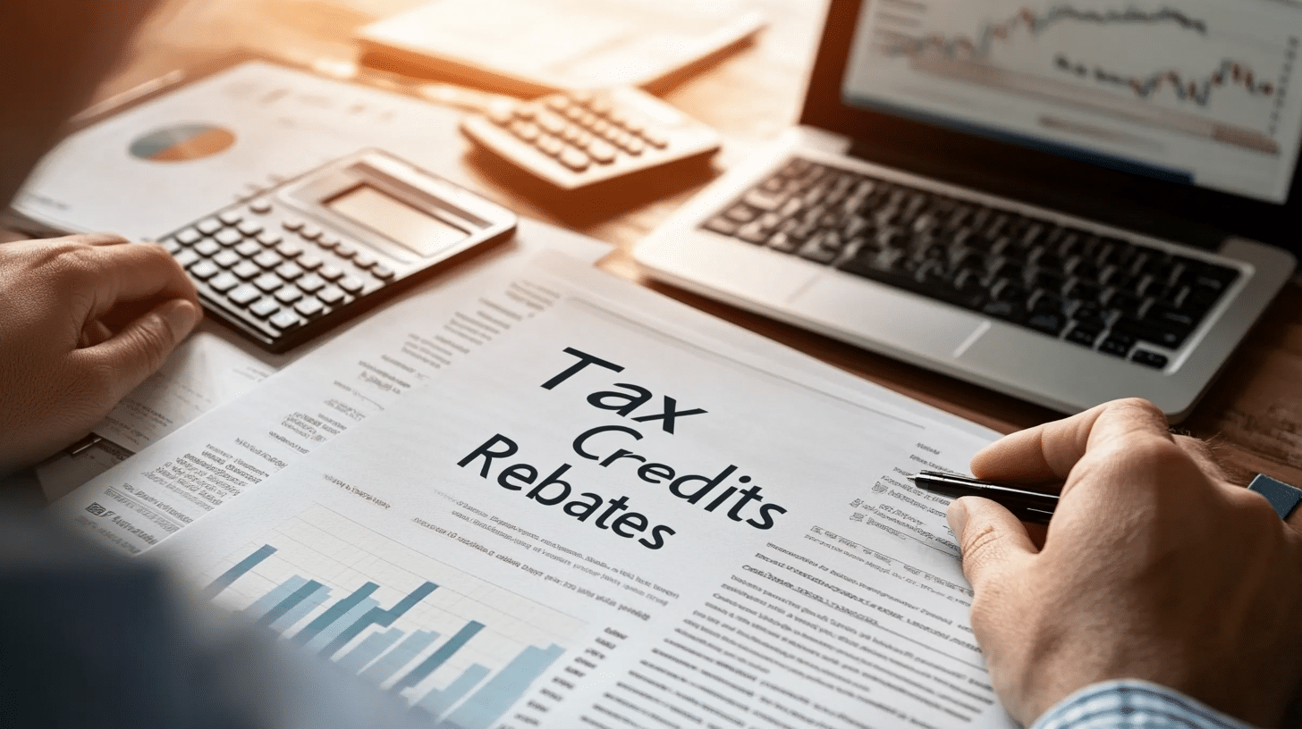 Utilize Tax Credits and Rebates