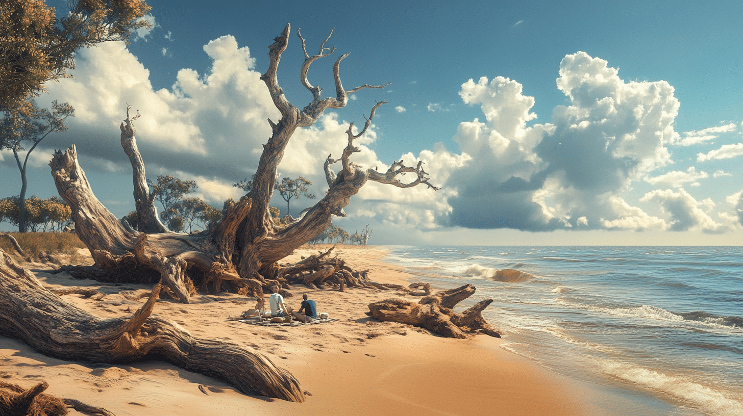 Visit Driftwood Beach, Jekyll Island