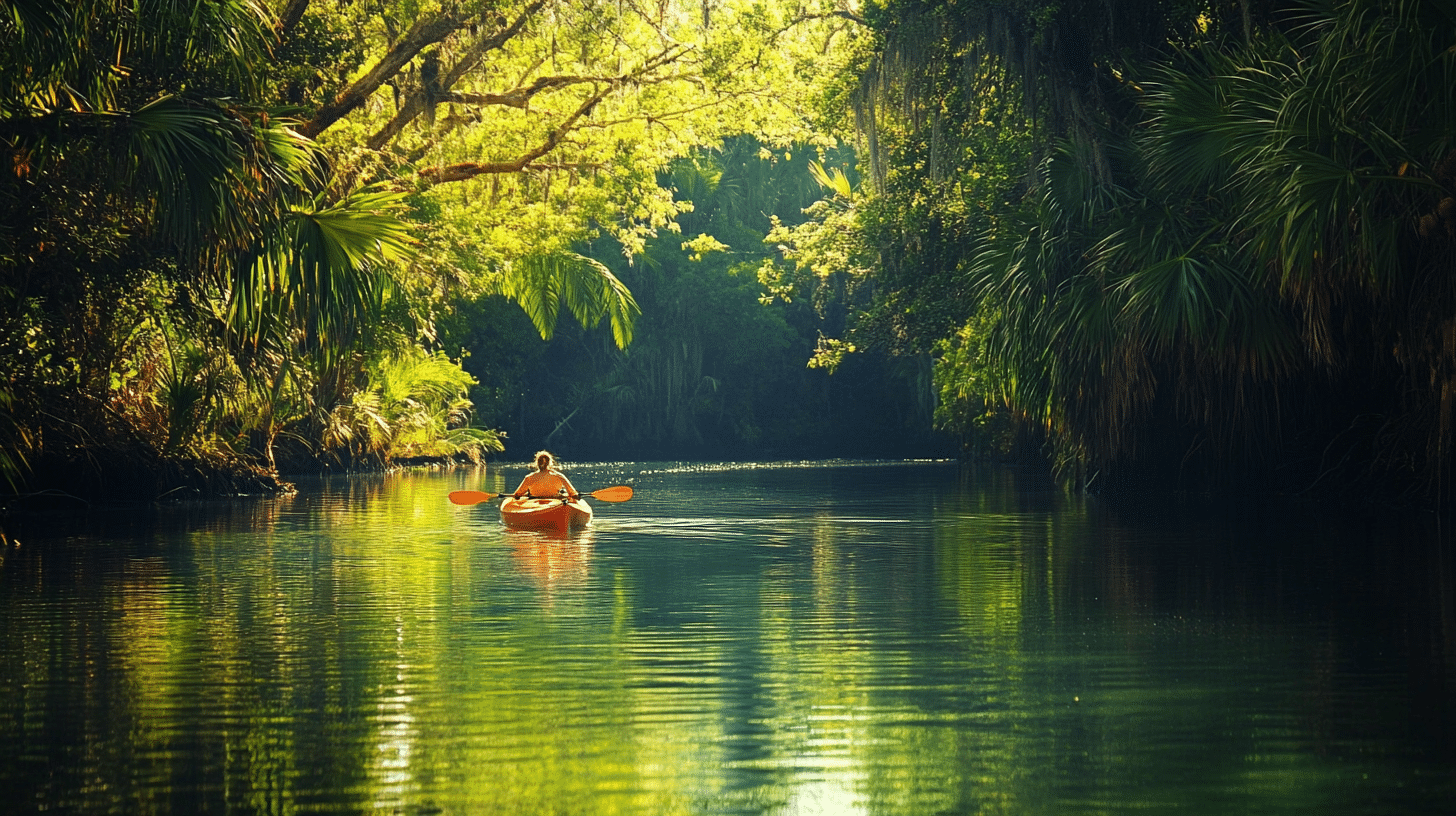 Kayak at Oleta River State Park