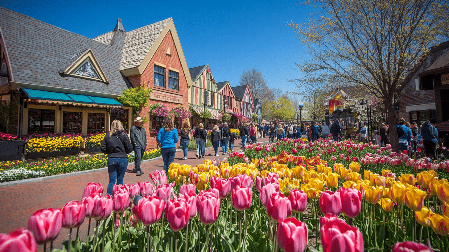 Admire the Tulips in Holland