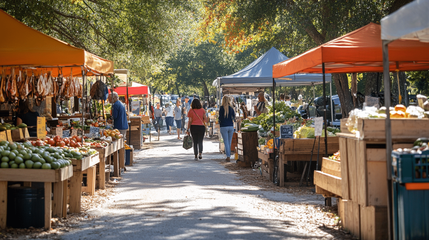 Sample Southern Delights at Local Farmer's Markets