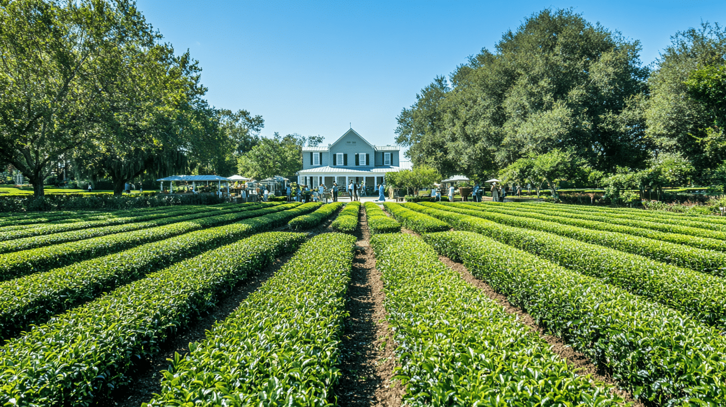 Visit the Charleston Tea Garden