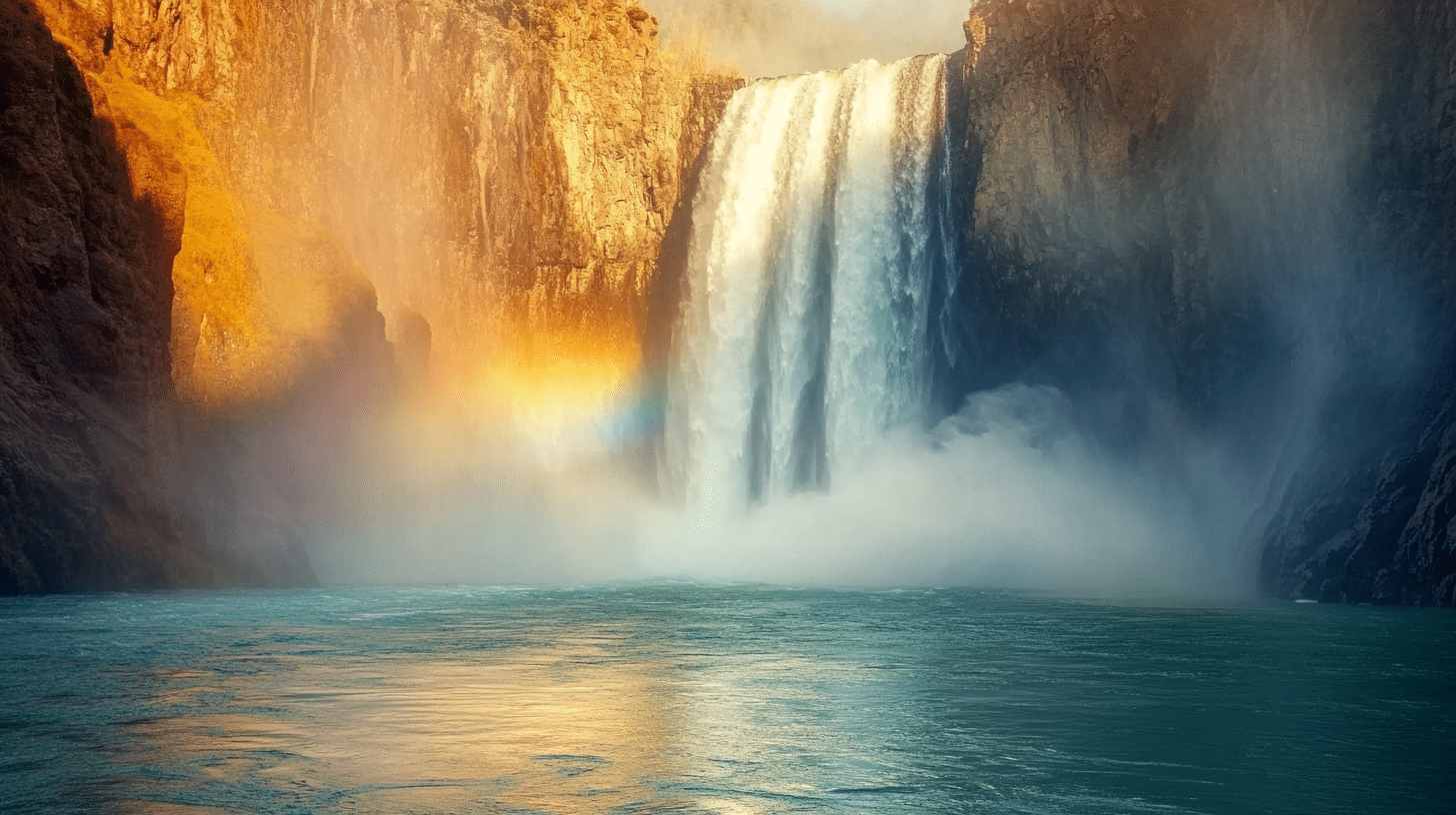 Beauty of Shoshone Falls