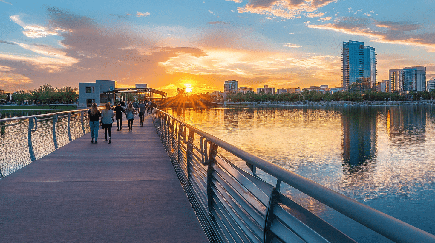 Tempe Town Lake Pedestrian Bridge