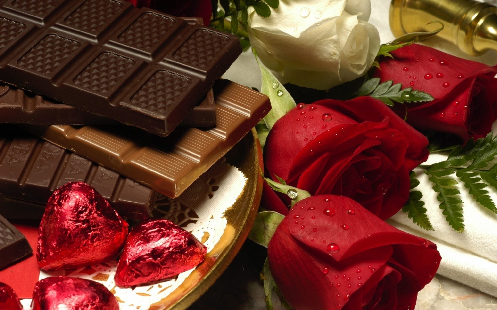 Flowers and Chocolate