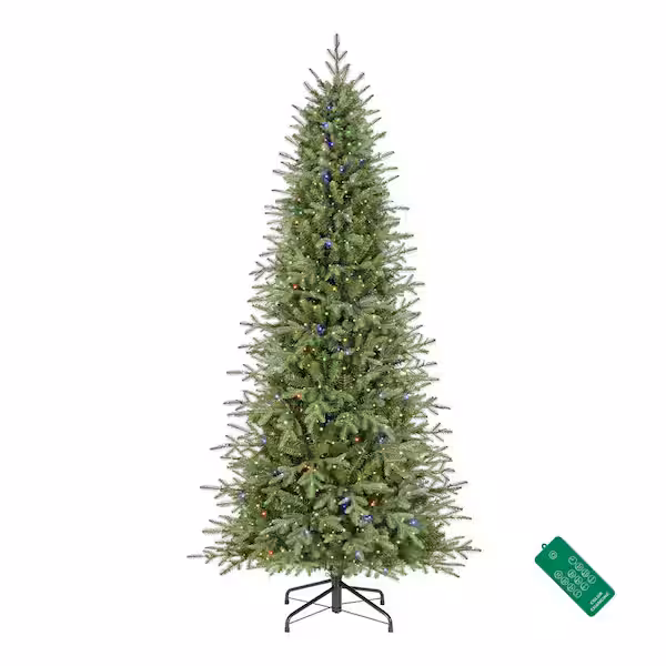 7.5 ft. Pre-Lit LED Grand Duchess Twinkling Balsam Fir Artificial Christmas Tree