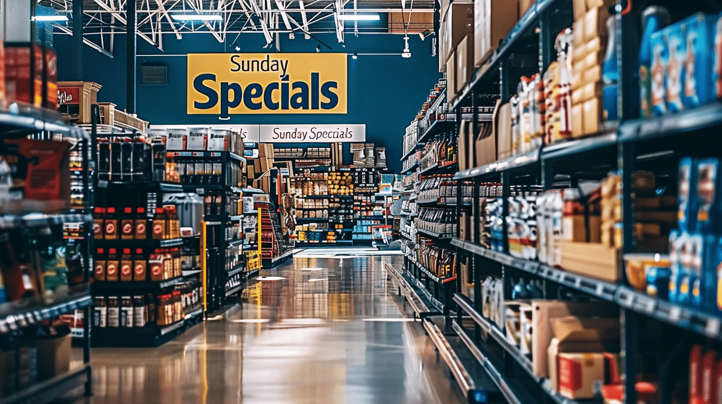 Sunday Home Improvement and DIY Discounts