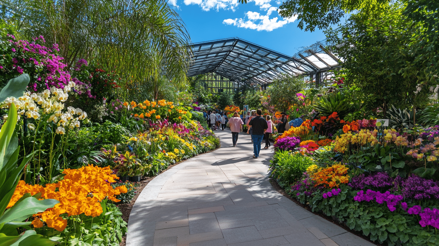 the Atlanta Botanical Garden