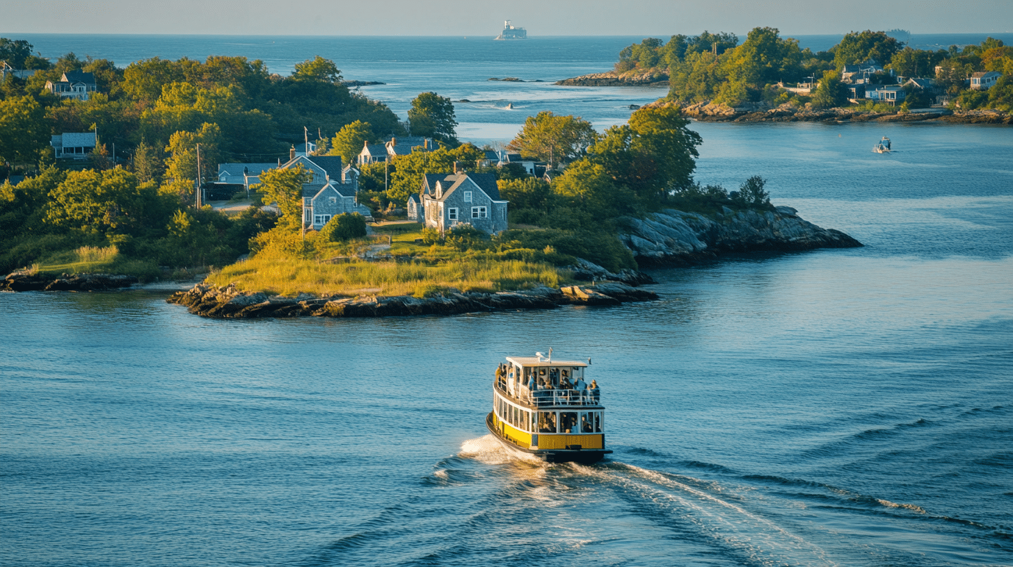 Marvel at the Thimble Islands by Ferry