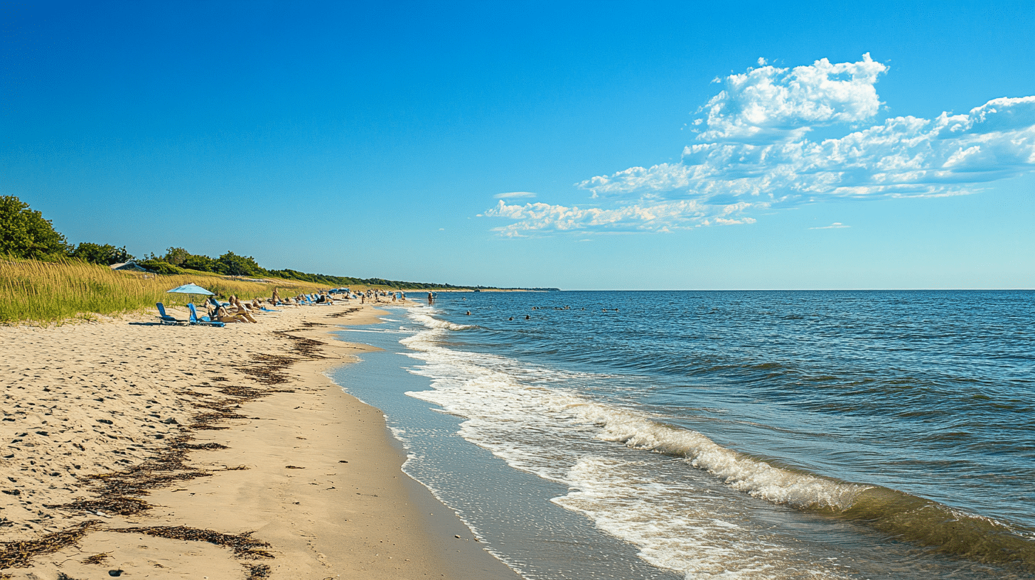 Relax at Hammonasset Beach State Park