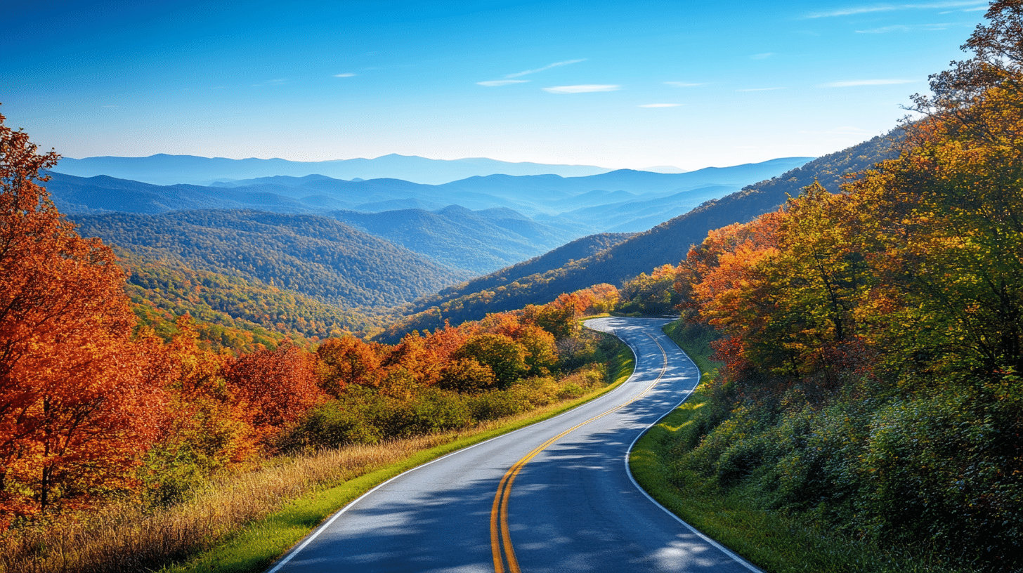 the Blue Ridge Parkway