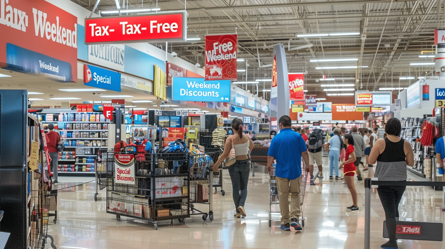 Take Advantage of Tax-Free Weekends